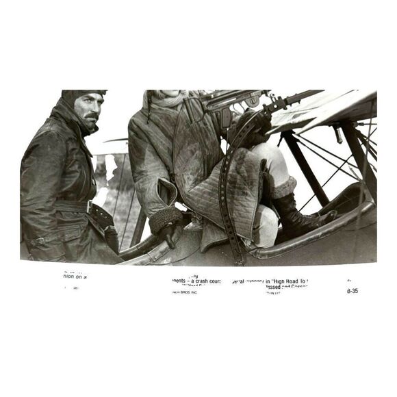 Tom Selleck & Bess Armstrong "High Road To China" Vintage Movie Promo Photo VTG - Picture 3 of 5